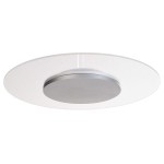 Deko-Light 620041 Deckenaufbauleuchte, Set, Zaniah 370 mm, 18 W, DIM, 3000 K, Cover Silber, 220-24 
