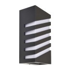 Deko-Light 620124 Wandaufbauleuchte, Set, Grumium Eckig CCT II, 10 W, 3000/4000 K, Grau, 220-240 V 
