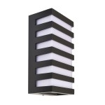 Deko-Light 620125 Wandaufbauleuchte, Set, Grumium Eckig CCT III, 10 W, 3000/4000 K, Grau, 220-240 