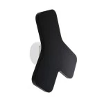 Deko-Light 620133 Wandaufbauleuchte, Ypsilon, 4 W, 3000 K, Schwarz, 220-240 V/AC, 50 / 60 Hz, IP 2 