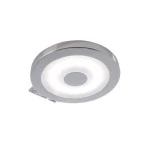 Deko-Light 687130 Möbelaufbauleuchte, Spiegel Rund, 4,5 W, 4000 K, Silber, Mini AMP, Spannungskons 