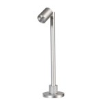 Deko-Light 688030 Vitrinenleuchte, Herculis Small 150 mm, 1 W, 3000 K, Silber, Stromkonstant, 3 V/ 