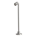 Deko-Light 688037 Vitrinenleuchte, Herculis Big 250 mm, 1 W, 4000 K, Silber, Stromkonstant, 3 V/DC 