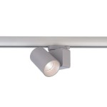 Deko-Light 707055 3-Phasen-Spot, Nihal Mini, 15 W, DIM, 4000 K, Silber, 220-240 V/AC, 50 / 60 Hz, 