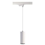 Deko-Light 707124 3-Phasen-Pendelleuchte, Lucea, 10 W, 3000/4000 K, Weiß, 220-240 V/AC, 50 / 60 Hz 