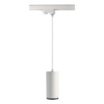 Deko-Light 707126 3-Phasen-Pendelleuchte, Lucea, 15 W, 3000/4000 K, Weiß, 220-240 V/AC, 50 / 60 Hz 