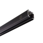 Deko-Light 710002 3-Phasen Schienensystem, D Line Aufbaustromschiene 1m, schwarz, Graphitschwarz R 
