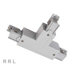 Deko-Light 710031 3-Phasen Schienensystem, D Line T-Verbinder rechts-rechts-links mit Wechselm., F 