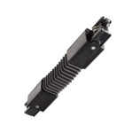Deko-Light 710041 3-Phasen Schienensystem, D Line Flexverbinder links-rechts, Graphitschwarz RAL 9 