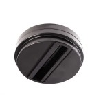 Deko-Light 710047 3-Phasen Schienensystem, D Line Aufbau-Adapter für Leuchten, Graphitschwarz RAL 