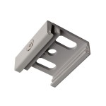 Deko-Light 710064 3-Phasen Schienensystem, D Line Montagehalter Deckenbefestigung Flex, Fenstergra 