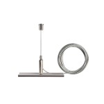Deko-Light 710095 3-Phasen Schienensystem, D Line Seilabhängungshalter Mini mit 5,0m Abhängeseil, 