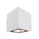 Deko-Light 731026 Wandaufbauleuchte, Cubodo II Single, 8,5 W, 3000 K, Weiß, 220-240 V/AC, 50 / 60 