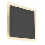 Deko-Light 731109 Wandaufbauleuchte, Volantis, 18 W, 3000 K, Grau, 110-240 V/AC, 50 / 60 Hz, IP 65 