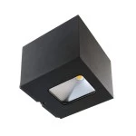 Deko-Light 731128 Wandaufbauleuchte, Jabbah, 13 W, 3000 K, Grau, 220-240 V/AC, 50 / 60 Hz, IP 65 