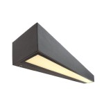 Deko-Light 731134 Wandaufbauleuchte, Linear I Single 500 mm, 14 W, 3000 K, Grau, 220-240 V/AC, 50 