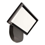 Deko-Light 731140 Wandaufbauleuchte, Alkes L, 36 W, 3000 K, Grau, 220-240 V/AC, 50 / 60 Hz, IP 65 