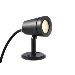 Deko-Light 732104 Fluter, Colt COB, 4 W, DIM, 3000 K, Schwarz, 220-240 V/AC, 50 / 60 Hz, IP 65, IP 