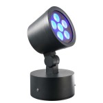 Deko-Light 732128 Fluter, Colt, 16W, RGB/3000 K, Schwarz, Spannungskonstant, 24 V/DC, IP 65 
