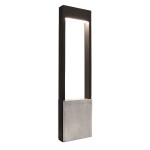 Deko-Light 733044 Pollerleuchte, Chertan 600 mm, 13 mm, 3000 K, Grau, 100-277 V/AC, 50 / 60 Hz, IP 