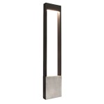 Deko-Light 733045 Pollerleuchte, Chertan 1000 mm, 13 mm, 3000 K, Grau, 100-277 V/AC, 50 / 60 Hz, I 
