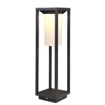 Deko-Light 733050 Solaraufbauleuchte, Samas Solar Motion 500 mm, 2,2 W, 3000 K, Grau, Spannungskon 