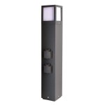 Deko-Light 733064 Energieverteiler, Facado Socket 650 mm, 1x max. 20 W E27, Grau, 220-240 V/AC, 50 