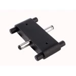 Deko-Light 930160 Mechanisches Systemzubehör, Verbinder Mia gerade, schwarz, Länge: 13.6 mm, Breit 