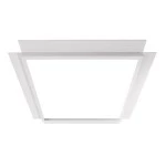 Deko-Light 930230 Mechanisches Systemzubehör, Einlegerahmen für Gips 300x300, Länge: 374 mm, Breit 