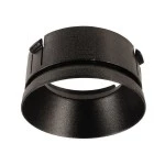 Deko-Light 930302 Mechanisches Systemzubehör, Reflektor Ring Schwarz für Serie Klara / Nihal Mini 