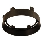 Deko-Light 930316 Mechanisches Systemzubehör, Reflektor Ring Schwarz für Serie Nihal, Höhe: 27 mm, 