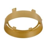 Deko-Light 930317 Mechanisches Systemzubehör, Reflektor Ring Gold für Serie Nihal, Höhe: 27 mm, Du 
