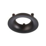 Deko-Light 930331 Mechanisches Systemzubehör, Reflektor Ring Schwarz für Serie Uni II Mini, Höhe: 