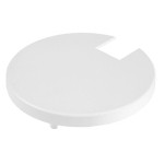 Deko-Light 930336 Mechanisches Systemzubehör, Abdeckung Kühlkörper Weiß für Serie Uni II, Höhe: 18 