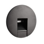 Deko-Light 930502 Mechanisches Systemzubehör, Abdeckung rund schwarz für Alwaid, Höhe: 19.8 mm, Du 