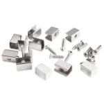 Deko-Light 930530 Mechanisches Systemzubehör, Montageset für D Flex Line 6,5 x 12,0 mm 