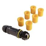 Deko-Light 930571 Elektrisches Montagezubehör, Outdoor Kabelverb. 2 Kabel 4-14mm, 2-5 Adern 0.5-4m 