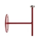 Deko-Light 930621 Mechanisches Systemzubehör, Wandhalter für Magnetleuchte Miram Rubin Rot, Breite 