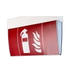 Deko-Light 930633 Mechanisches Systemzubehör, Sonderpiktogramm Feuerlöscher Rot, Länge: 270 mm, Br 