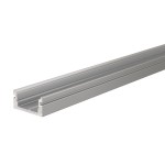 Deko-Light 970000 Profil, U-Profil flach AU-01-08, 1m, Silber, Aluminium, Matt, Eloxiert, Länge: 1 