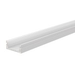 Deko-Light 970025 Profil, U-Profil flach AU-01-10, 2m, Weiß, Aluminium, Matt, Pulverbeschichtet, L 