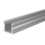 Deko-Light 970101 Profil, U-Profil hoch AU-02-08, 2m, Silber, Aluminium, Matt, Eloxiert, Länge: 20 