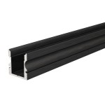 Deko-Light 970103 Profil, U-Profil hoch AU-02-08, 2m, Schwarz, Aluminium, Matt, Eloxiert, Länge: 2 