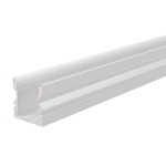 Deko-Light 970105 Profil, U-Profil hoch AU-02-08, 2m, Weiß, Aluminium, Matt, Pulverbeschichtet, Lä 