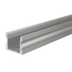 Deko-Light 970140 Profil, U-Profil hoch AU-02-12, 1m, Silber, Aluminium, Matt, Eloxiert, Länge: 10 