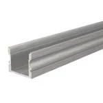 Deko-Light 970147 Profil, U-Profil hoch AU-02-12, 2m, Silber, Aluminium, Gebürstet, Länge: 2000 mm 