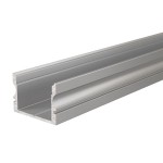 Deko-Light 970160 Profil, U-Profil hoch AU-02-15, 1m, Silber, Aluminium, Matt, Eloxiert, Länge: 10 