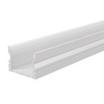 Deko-Light 970165 Profil, U-Profil hoch AU-02-15, 2m, Weiß, Aluminium, Matt, Pulverbeschichtet, Lä 