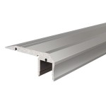 Deko-Light 970520 Profil, Treppenstufen-Profil AL-02-10, 1m, Silber, Aluminium, Matt, Eloxiert, Lä 