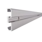 Deko-Light 970602 Profil, Sockel-Profil AM-02-10, 2m, Silber, Aluminium, Matt, Eloxiert, Länge: 20 